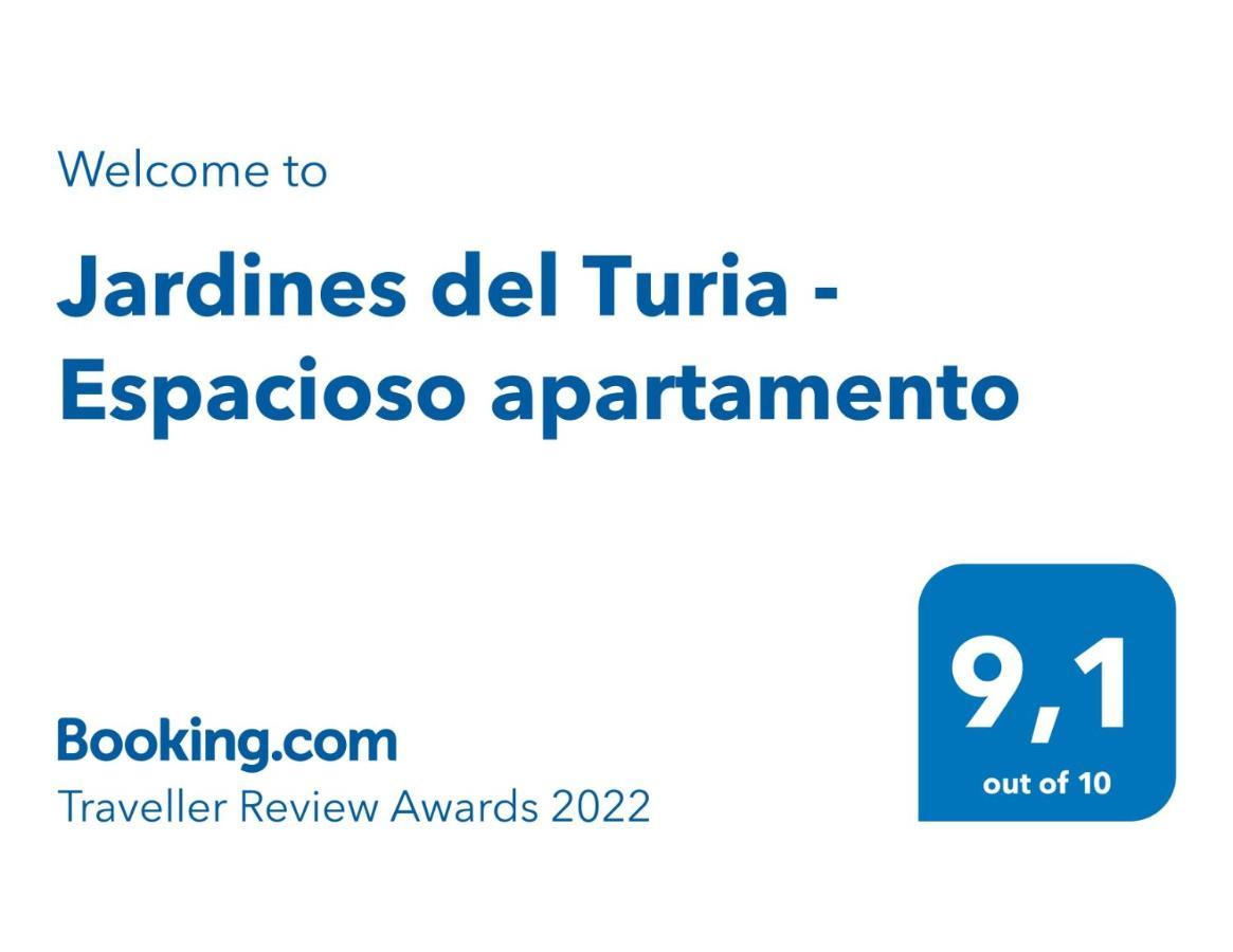 Apartamento Jardines del Turia - Espacioso apartamento Valencia Exterior foto