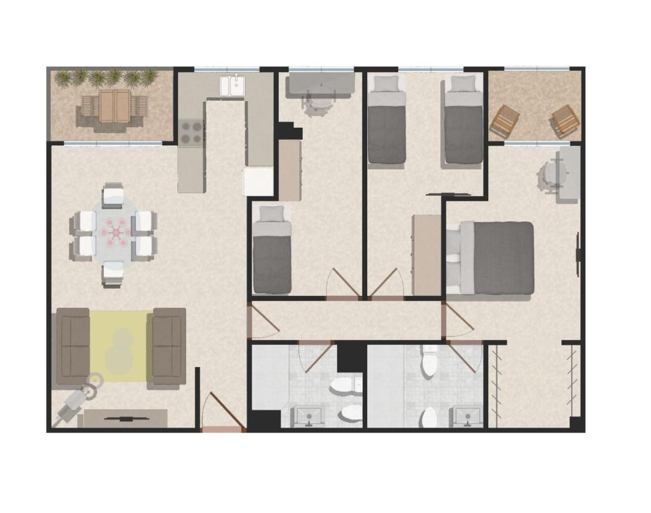 Apartamento Jardines del Turia - Espacioso apartamento Valencia Exterior foto